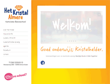 Tablet Screenshot of het-kristal.nl